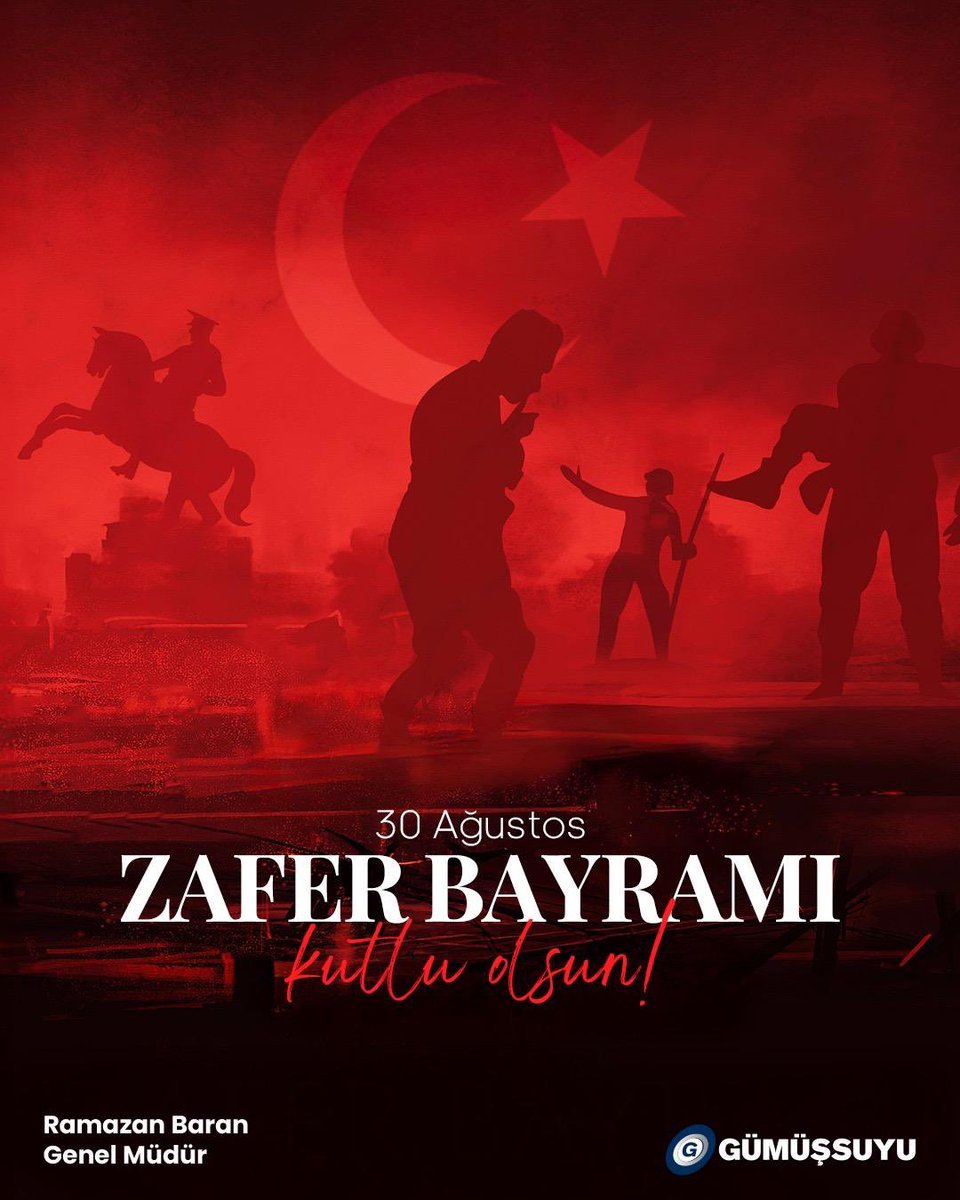 rmznbaran's tweet photo. Milletimizin 30 Ağustos Zafer Bayramını içtenlikle kutluyorum. Başta Gazi Mustafa Kemal Atatürk olmaz üzere, tüm silah arkadaşlarını rahmet ve minnetle anıyorum. https://t.co/4DdZFsSY74