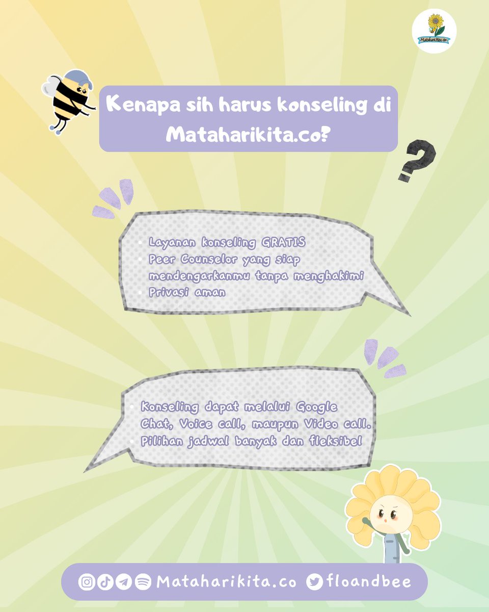 🌻🐝 | konseling gratis tweet media