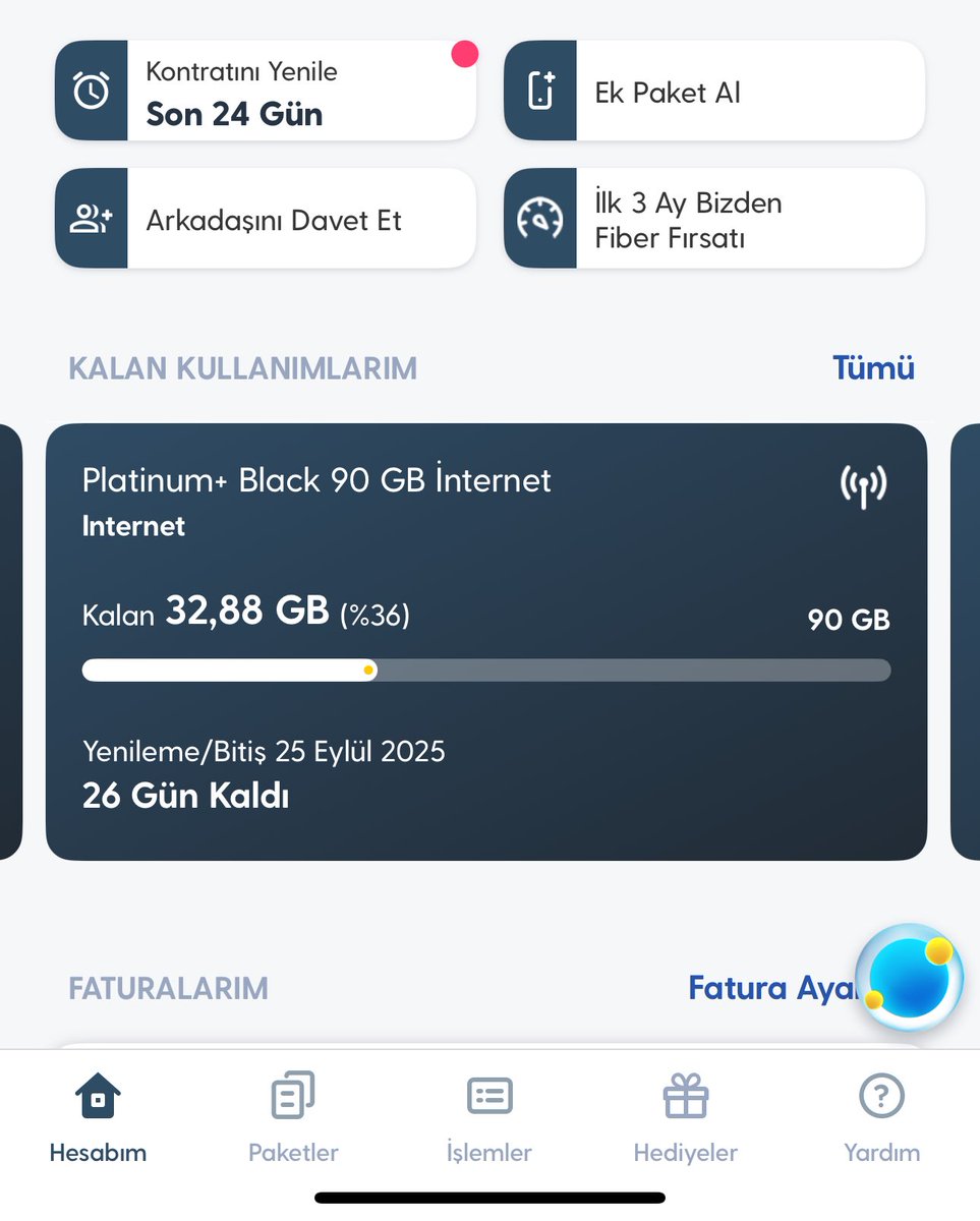 Fatura kullanım günümden 5 gün sonra 65 GB nasıl gidebilir sadece 5 günde? <a href="/Turkcell/">TURKCELL</a> #Turkcell gerçekten pişmanlık olmaya doğru hızla gidiyorsunuz!!!
