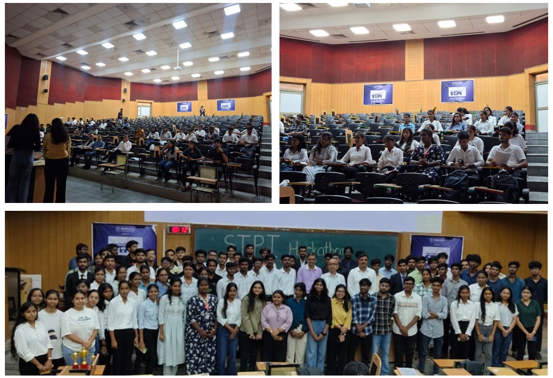 stpiguwahati's tweet image. #STPIINDIA conducted an Entrepreneurship #Hackathon at #Techniche, @IITGuwahati on 29/08, engaging with brilliant young #innovators building next-gen tech solutions. 
21 teams pitched their ideas, showcasing creativity &amp;amp; #entrepreneurship in action! @GoI_MeitY @arvindtw