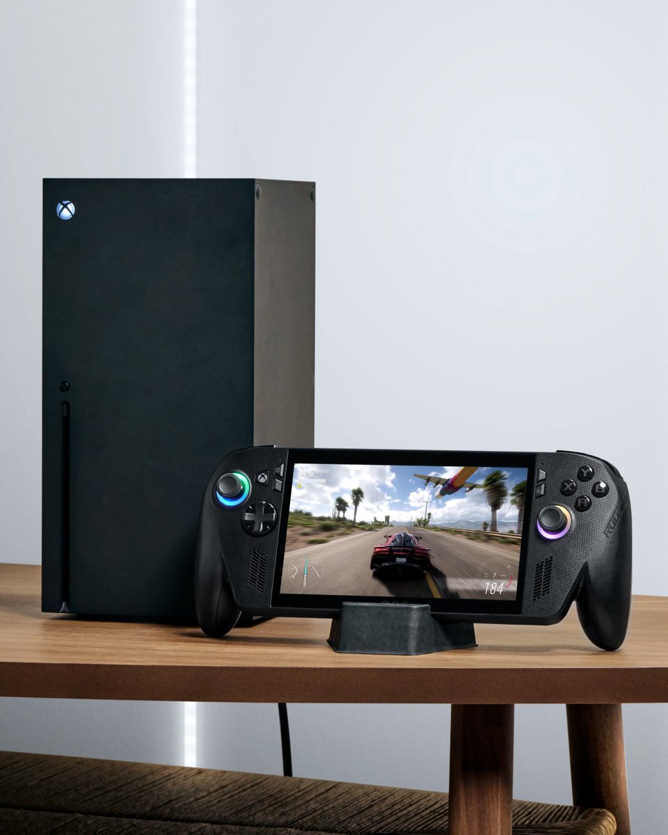 ROG Xbox Ally X puts your @xbox console in the palm of your hands! Thanks to Remote Play, you can stream your console’s library directly to your handheld and enjoy true Xbox power!

#ROGXboxAllyX #RemotePlay