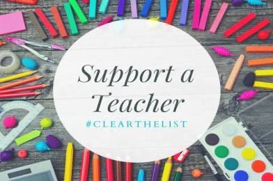 BCait88's tweet photo. Good morning!! 

Today I am sharing a coworkers list! She teaches our preschool complex needs classroom.  These are students with delays in all areas of development and significant physical disabilities. #clearthelist 

https://t.co/9Ojie864qK https://t.co/u7R51heG03