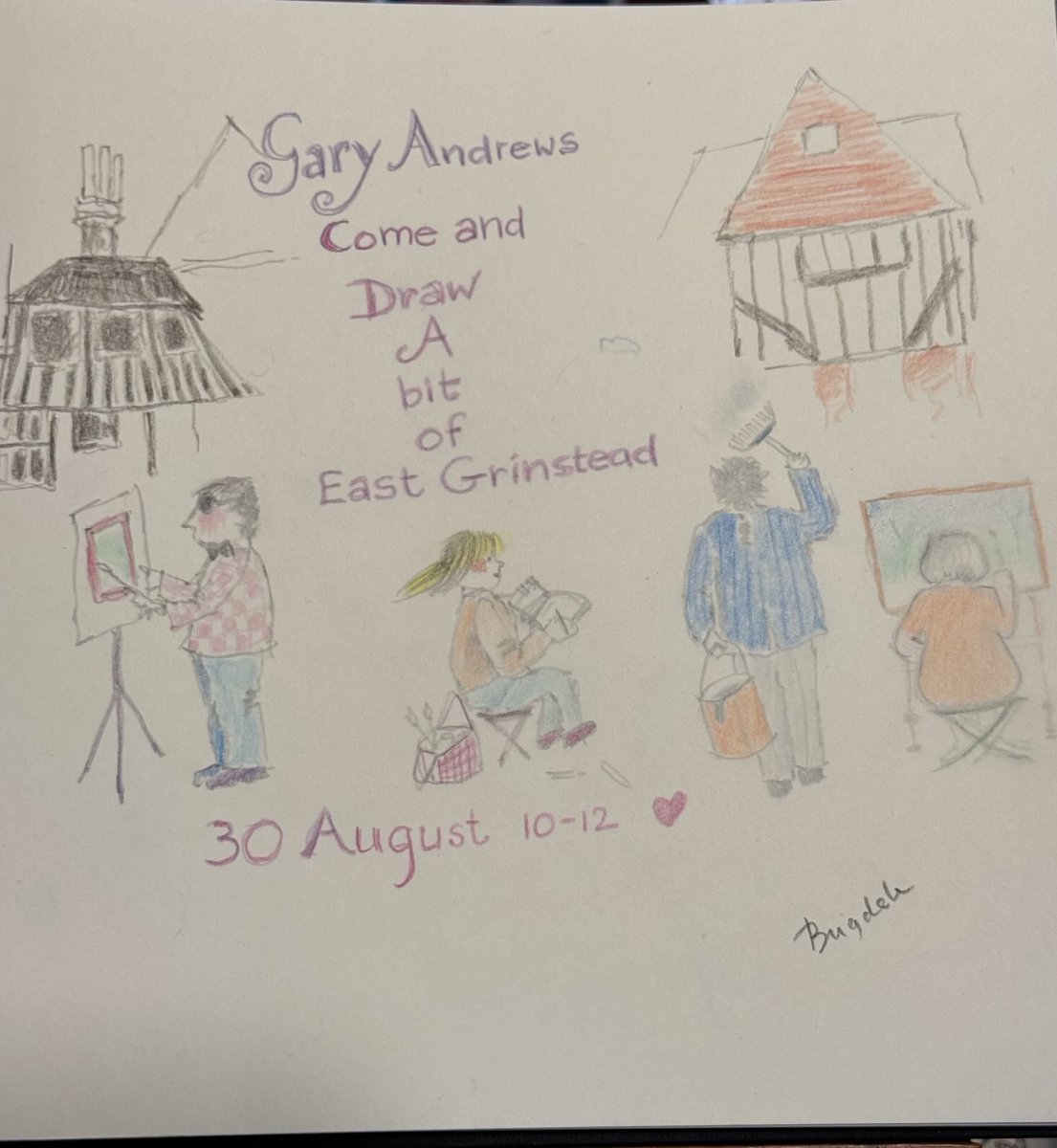 John Pye (@johnpye7) on Twitter photo Gary Andrews <a href="/GaryScribbler/">Gary Andrews</a> has just run our first ever Bookshop Big Draw here in East Grinstead. If you’d like to join us for the next session at 2pm phone The Bookshop on 91342 322669 😀 Gary Andrews <a href="/GaryScribbler/">Gary Andrews</a> has just run our first ever Bookshop Big Draw here in East Grinstead. If you’d like to join us for the next session at 2pm phone The Bookshop on 91342 322669 😀