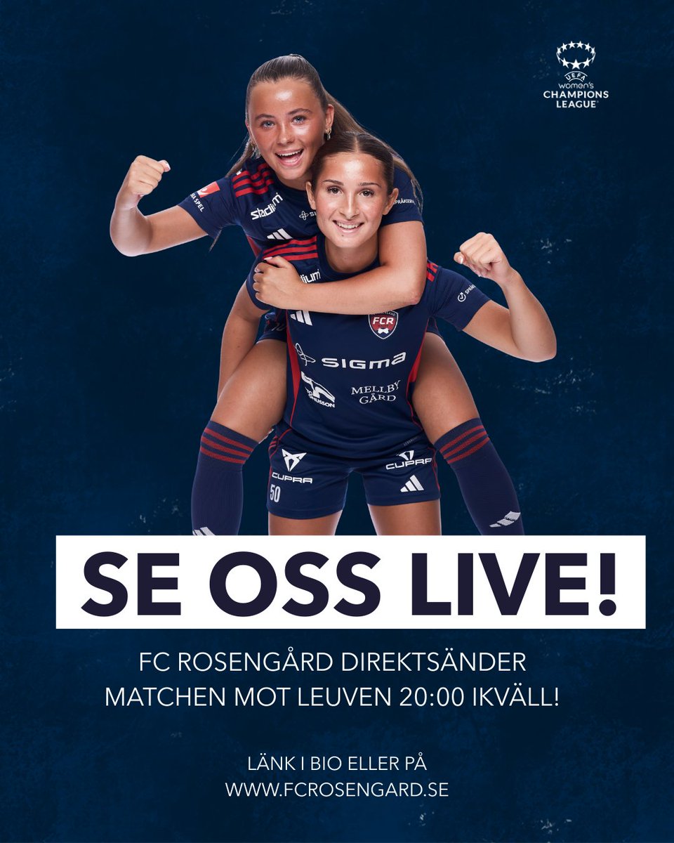 FC Rosengård tweet media