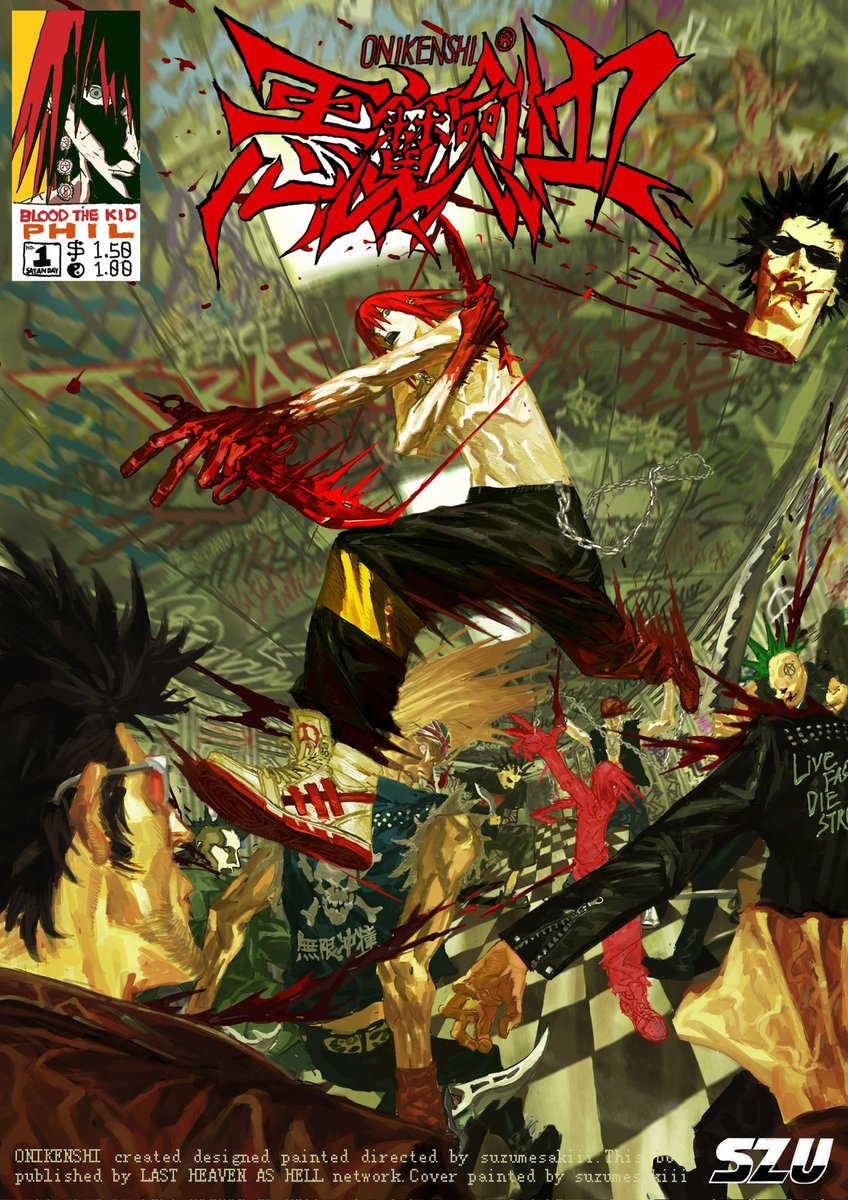 SLASH#1 NEW COVER🩸