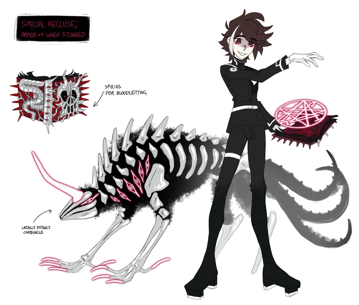 look at my hundora oc. Look At Him.