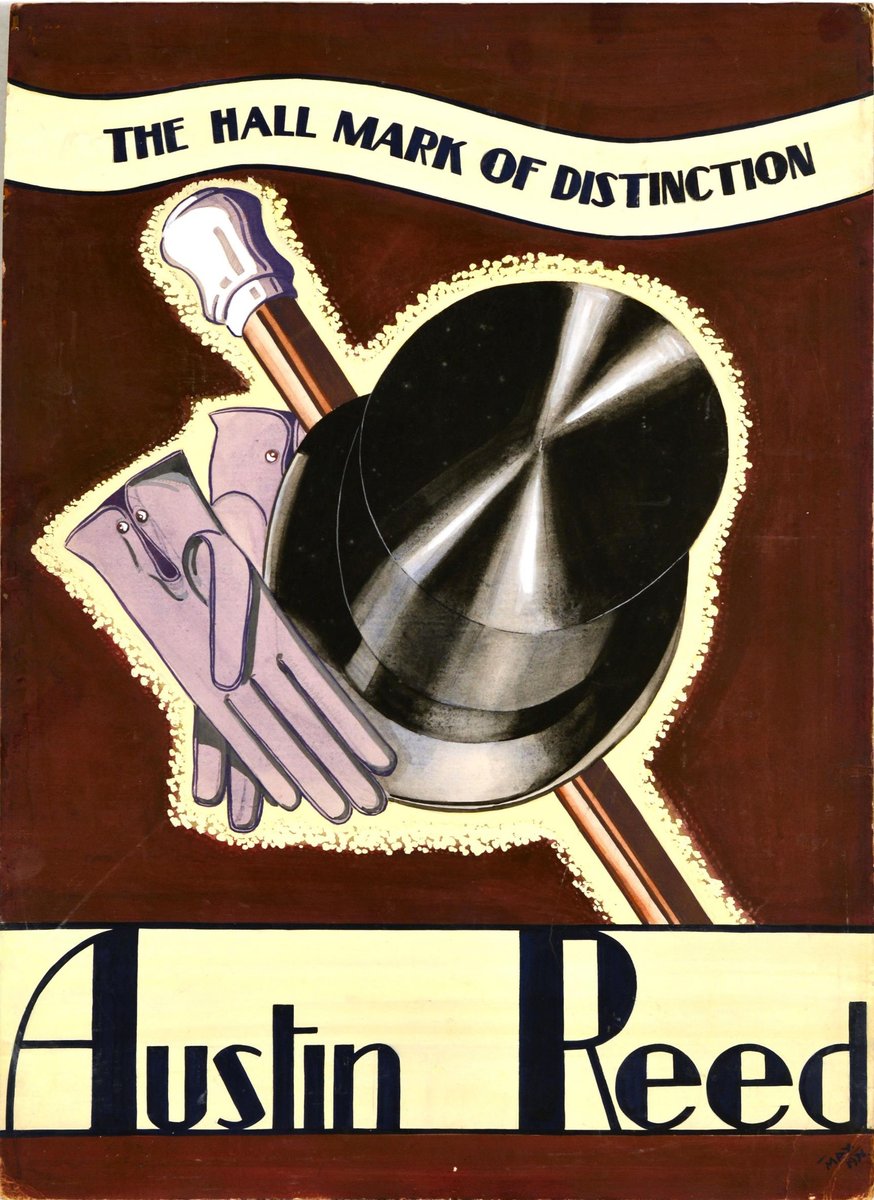 #LotOfTheDay 20 September Sale — view our auction catalogue and bid now: antikbarauctions.com/catalogue/lot/… 

Lot 17: Austin Reed The Hall Mark Of Distinction (1936)

#AntikBar #Vintage #Sketch #AustinReed #Advertising #Art #MensFashion #PosterDesign More info/links: antikbar.co.uk/pages/antikbar…