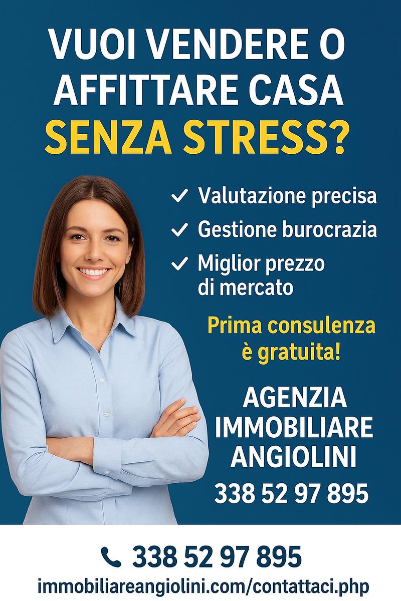 AngioliniRoma's tweet photo. Sei proprietario di una #casa a Roma e la vuoi Vendere oppure Affittare? Chiama subito
https://t.co/5WfMC8aBlg
#Agenzialmmobiliare a #Roma
 #SanGiovanni #AppioLatino
#AppiaNuova #Angiolini #agenziaimmobiliareroma
#Agenteimmobiliare #Immobiliare
#Venderecasaroma
#Affittarecasaroma https://t.co/6qFu0dt5GT