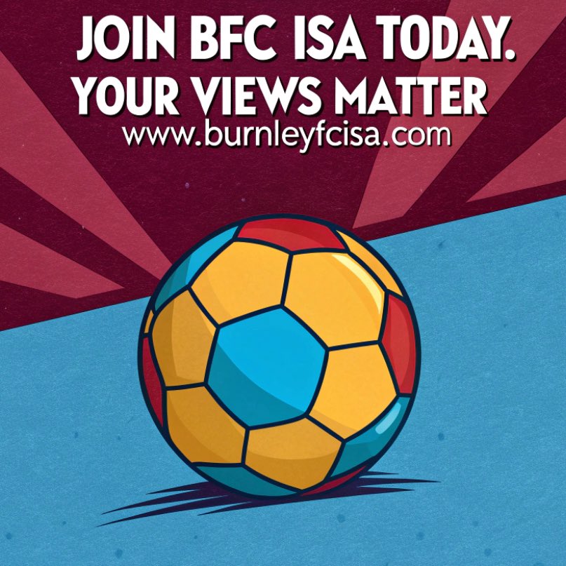 Burnley FC Independent Supporters Association (@burnleyfcisa) on Twitter photo If you’re not a member yet, please do consider joining our independent supporters association.
All people welcome; all views heard.
Please help us by re-posting.
Thank you!
burnleyfcisa.com
burnleyfcisa.com/join-bfc-isa/
enquiries@burnleyfcisa.com
#twitterclarets If you’re not a member yet, please do consider joining our independent supporters association.
All people welcome; all views heard.
Please help us by re-posting.
Thank you!
burnleyfcisa.com
burnleyfcisa.com/join-bfc-isa/
enquiries@burnleyfcisa.com
#twitterclarets