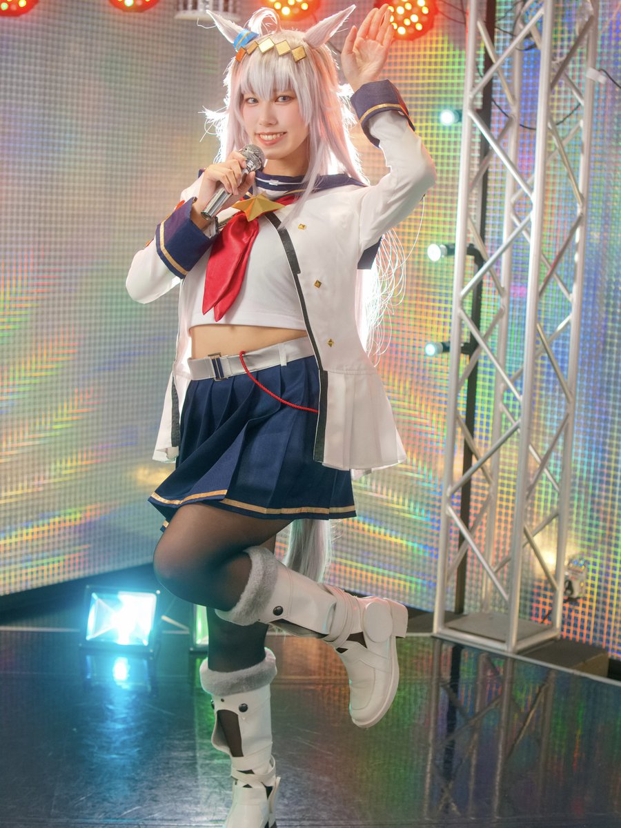 ⚠︎コスプレ　cosplay⚠︎

　うまぴょい！🐴うまぴょい！🐴
　（LIVEバージョン🎤）

 #1日1オグリ