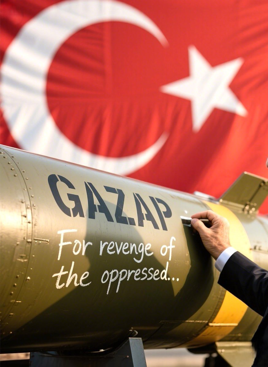 🌙

For revenge of the oppressed...
"Mazlumların intikamı için..."
🇹🇷🇵🇸

#GazaP