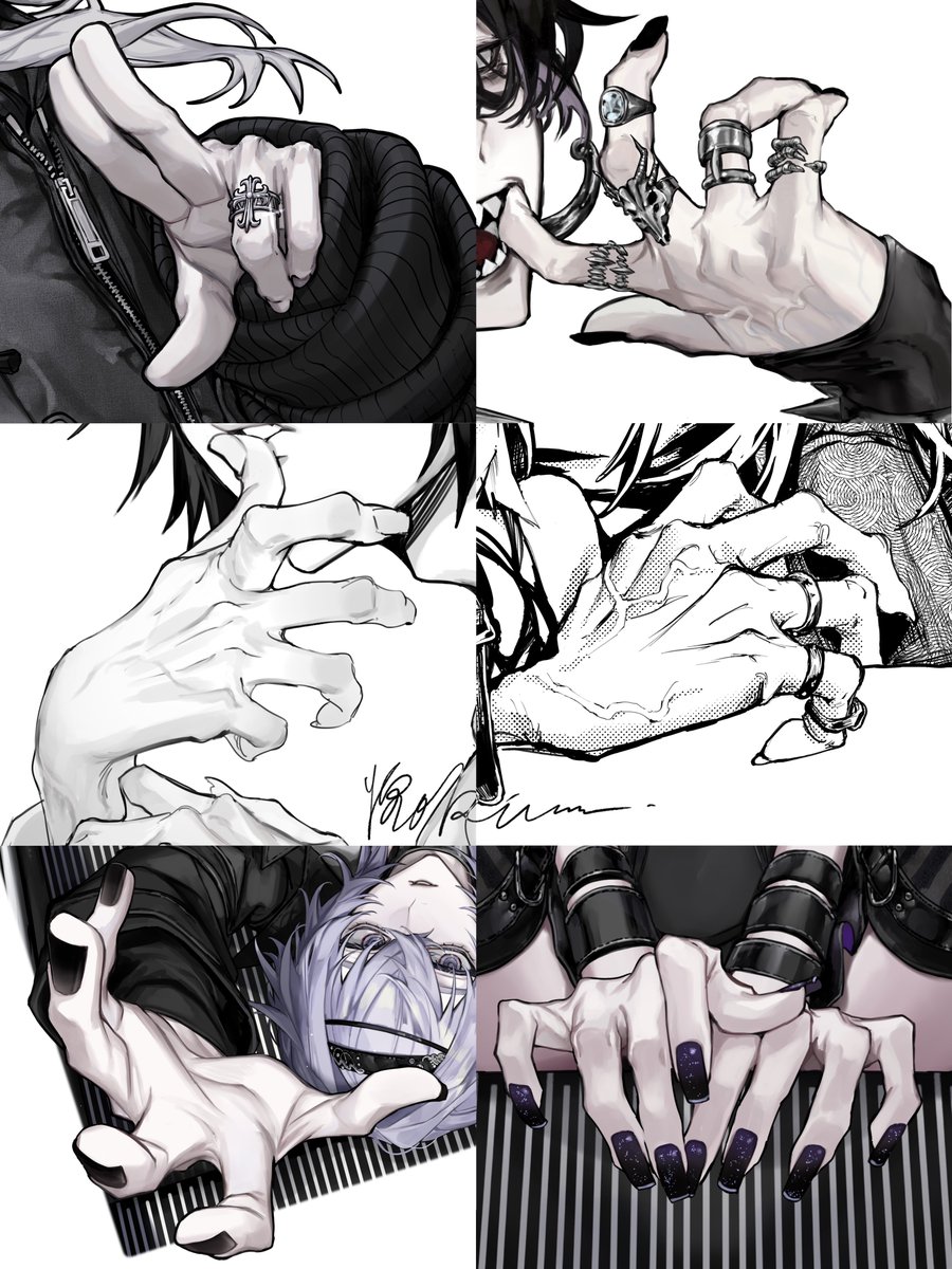 お気に入りのお手々たち