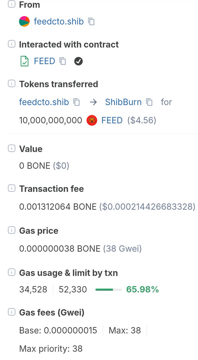 feedcto's tweet image. Burned 10,000,000,000 $FEED now.
#Shibarium
#FeedOnShibarium