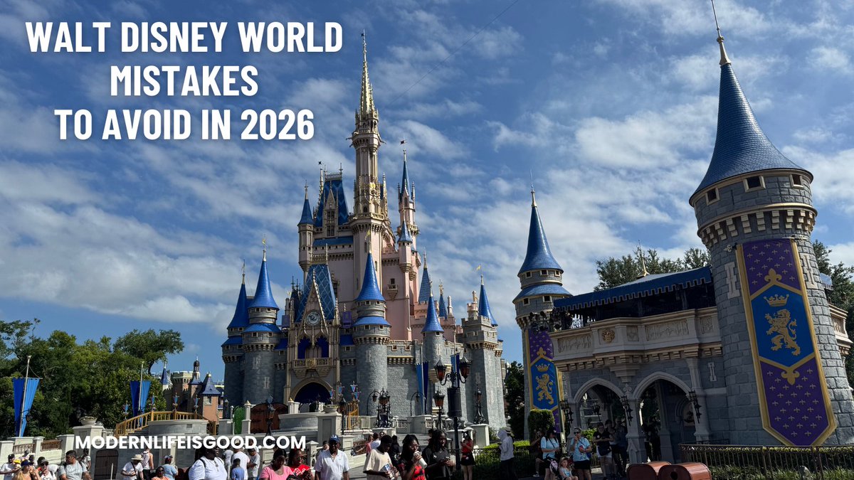Modlifeisgood's tweet image. At Disney World, a few wise choices will save you hours (and money). These are our all-new Walt Disney World Mistakes to Avoid. modernlifeisgood.com/2025/08/26/all… #disneyworld #WaltDisneyWorld #disneytips #epcot #animalkingdom #familytravel