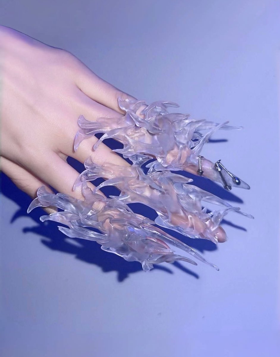 yingli_22's tweet photo. 𖤝 3d printed Nail Ling 𖤝

藝祭アトマで販売♡ https://t.co/uMx3ittQfZ
