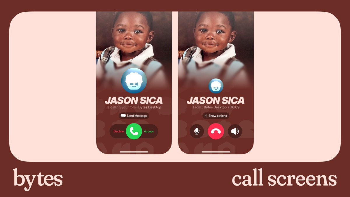 mobile OS call screens. (ft. <a href="/itsmockup/">AKURO!</a>)
#UIDesign