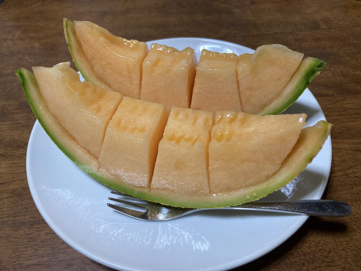 祖母の家にて家族でまったり時間を過ごす。
メロンを食べながら、シンゴジを観る。
幸せ。（シンゴジ視聴を提案したのは私ではなく、父です。ナイスチョイス。私歓喜。）