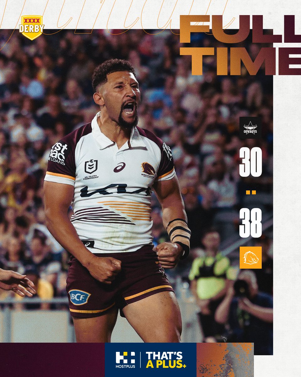brisbanebroncos's tweet photo. Into the four.

Home final secured. https://t.co/jWXS4TFXj4