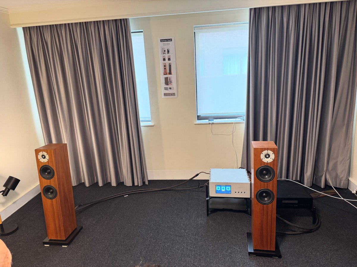 Absolute Hi End (@absolute_hi_end) on Twitter photo Check out Serhan Swift speakers driven by Boulder Amplifiers 866 amplifier wired with TARA Labs Cables, Room 3320 at StereoNet Hi-Fi Show 2025 located at Pullman & Mercure Melbourne Albert Park this weekend.
<a href="/aushifishow/">Australian HiFi Show</a> <a href="/BoulderAmps/">Boulder Amplifiers, Inc</a> <a href="/TARALabs/">TARA Labs</a> <a href="/Stereonet/">StereoNET</a> #stereonethifishow2025 Check out Serhan Swift speakers driven by Boulder Amplifiers 866 amplifier wired with TARA Labs Cables, Room 3320 at StereoNet Hi-Fi Show 2025 located at Pullman & Mercure Melbourne Albert Park this weekend.
<a href="/aushifishow/">Australian HiFi Show</a> <a href="/BoulderAmps/">Boulder Amplifiers, Inc</a> <a href="/TARALabs/">TARA Labs</a> <a href="/Stereonet/">StereoNET</a> #stereonethifishow2025