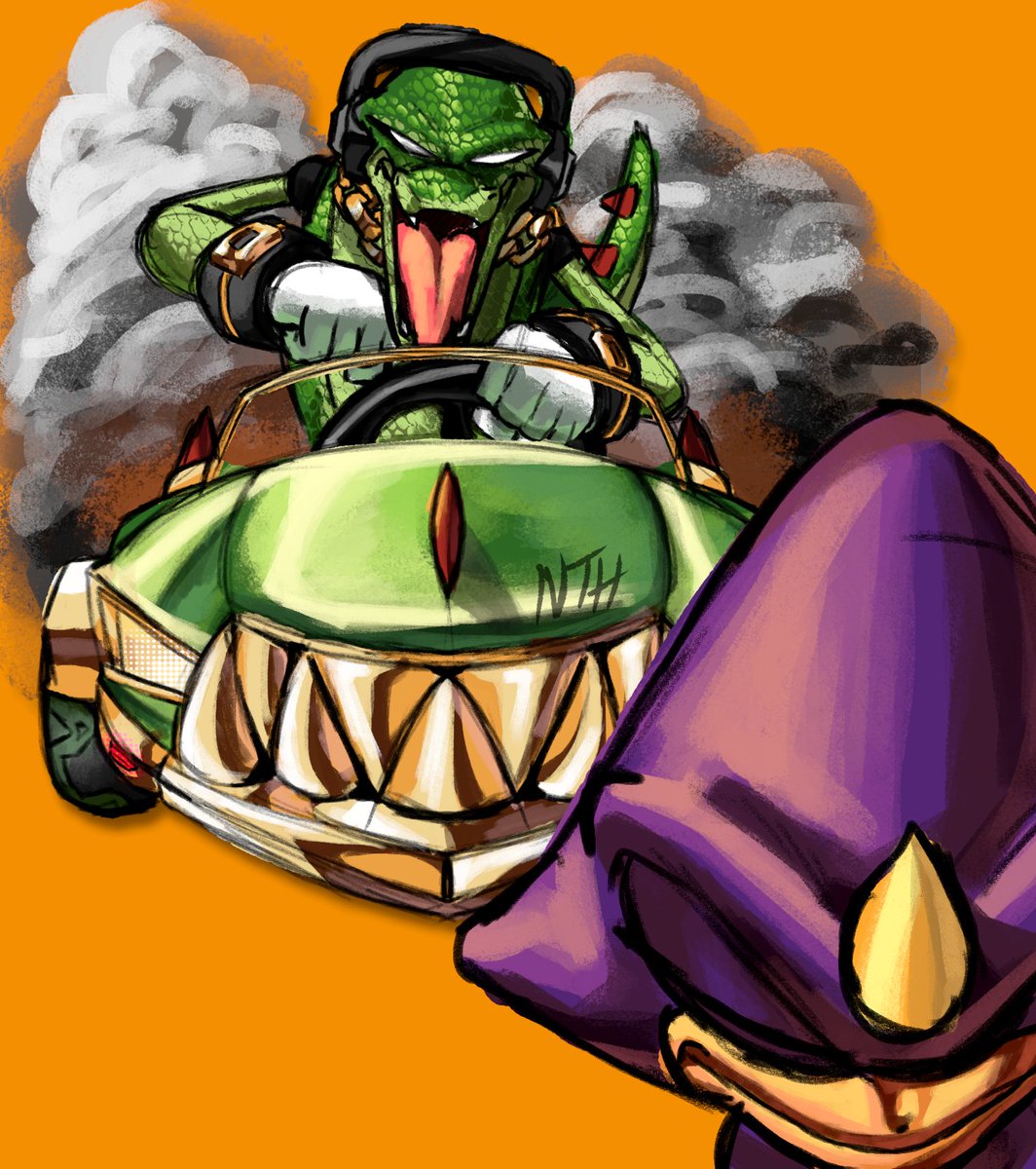 Vector sliming the entire track for cream
#SonicRacingCrossWorlds