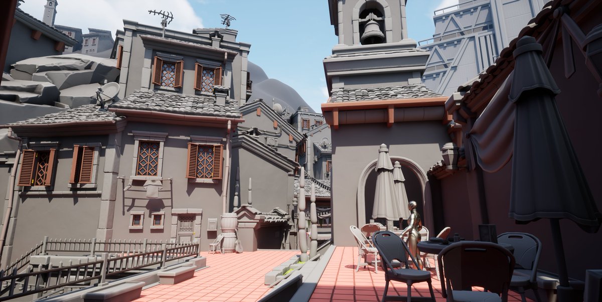 Happy weekend #3Dartist! 

I’ve already started adding some base colors to the environment, and I’m really excited about how it’s turning out.😊

#3DArtCommunity #FantasyArt #GameDev