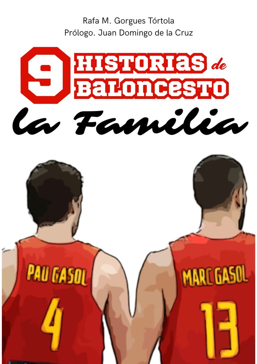 🏀📖 ¡SORTEO!
El 13/09 sale 9 Historias de Baloncesto: La Familia, con prólogo de Juan Domingo de la Cruz 🥈 #LA84.
🎁 Gana 1 ejemplar:
1️⃣ RT
2️⃣ Sígueme

Ganador: 13/09.
¿Reyes, Gasol, Fernández, Hernangómez, Aldama…? Su historia está aquí.