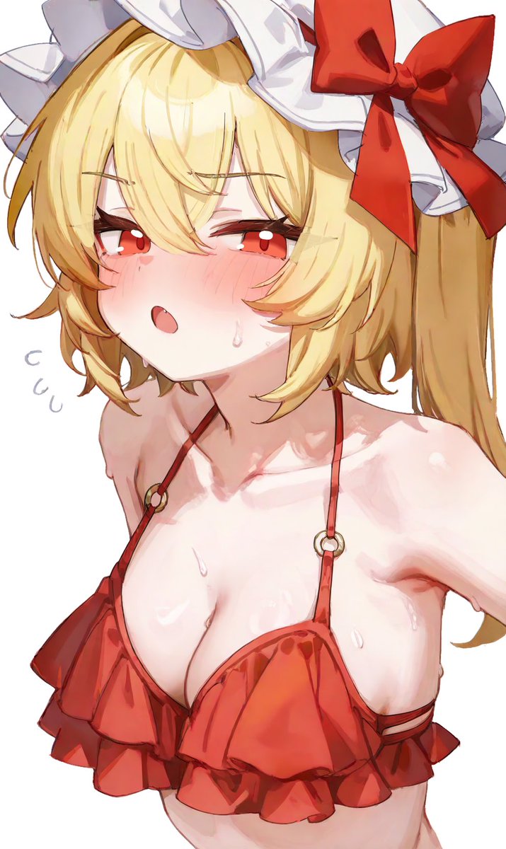 ynka117's tweet photo. 水着フランちゃん💛 #東方Project #東方Projectㅤㅤㅤㅤ https://t.co/HFIRWy2Q0S