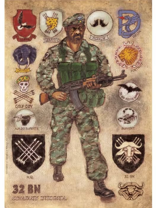 On August 27, 1984, the 32 Battalion achieved a unique distinction by becoming the first-ever South African Army unit to be presented with its Regimental Colours in an operational area.
This wasn’t just a ceremonial event; it was a powerful recognition of the unit’s service and