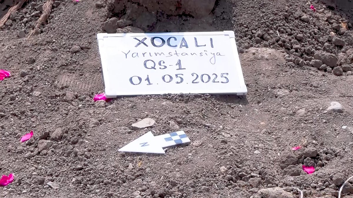 KonulikShahin's tweet image. To date, 28 mass graves have been discovered in the territories of Azerbaijan liberated from occupation.

According to official date, during  excavations and exhumations, the remains of 218 people were uncovered.
60 of them have been identified.