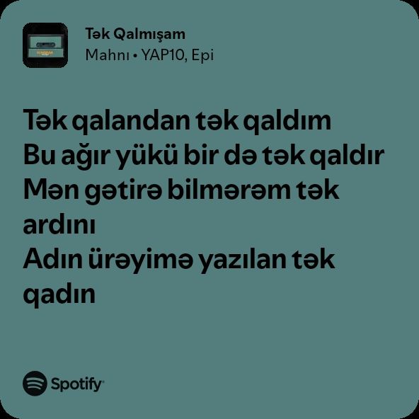 When they said: ...
