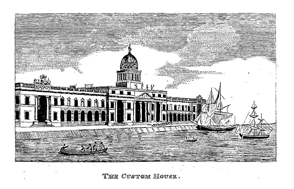 Published in 1811, one of Dublin’s earliest tourist guides featured engravings and folding maps. It captured the city after the Union, highlighting landmarks like the Custom House, Nelson’s Pillar, and the National Bank, plus maps from 1610 and 1811.