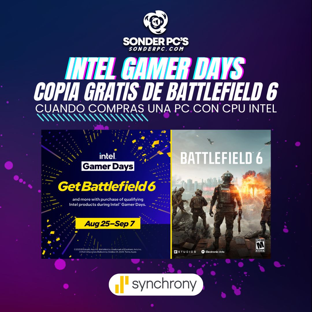 Time for some deals!

Intel Gamer Days 🥶

Get a free of Battlefield 6 and a free anime XL mousepad with a purchase of an eligible Sonder PC with Intel CPU 🔥

Valid until September 7!

sonderpc.com/intel-gamer-da…