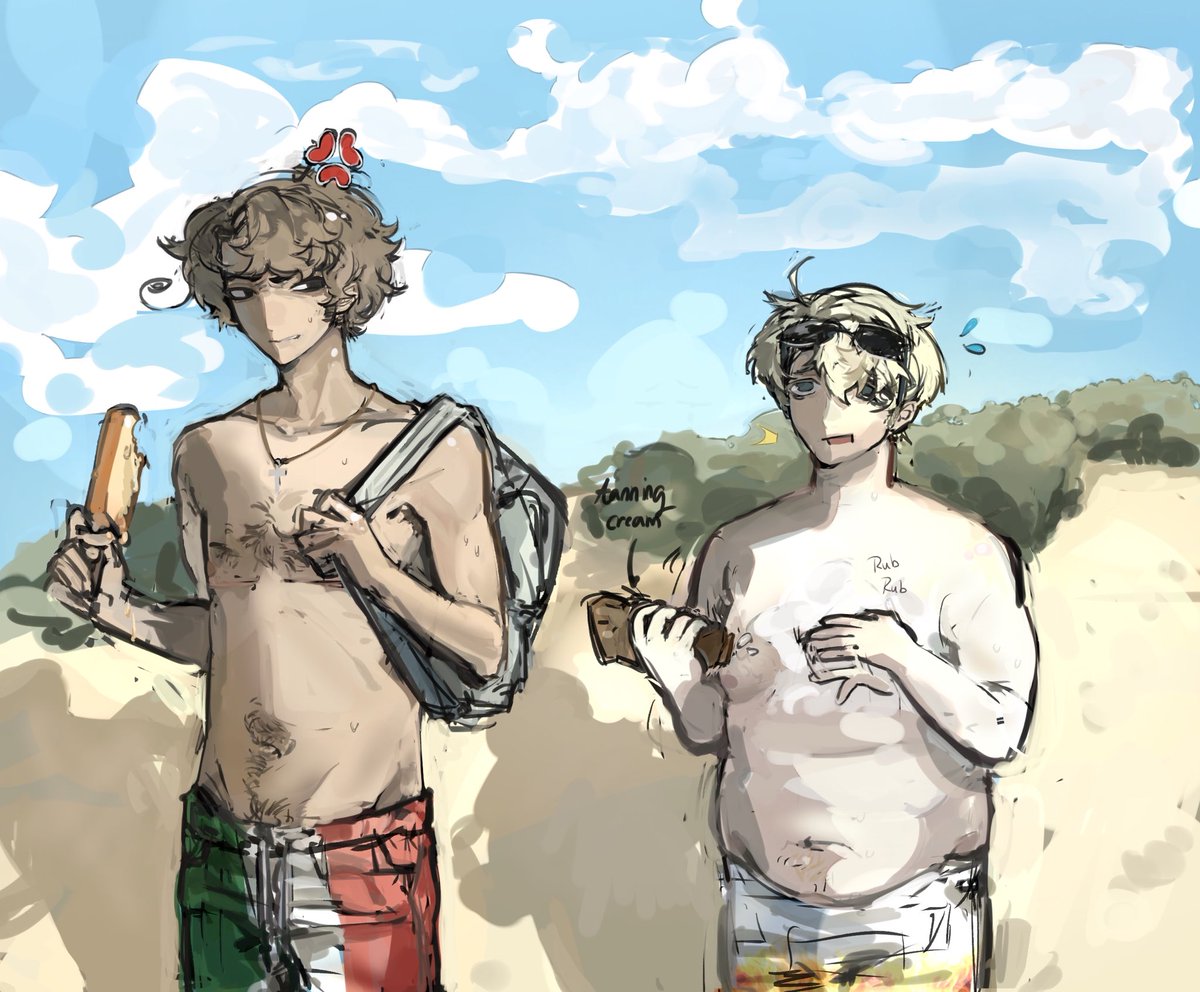 necroprolapse's tweet photo. im not further rendering america he can hide in a pitch #romerica #hetalia https://t.co/pBhjkFm6Oz