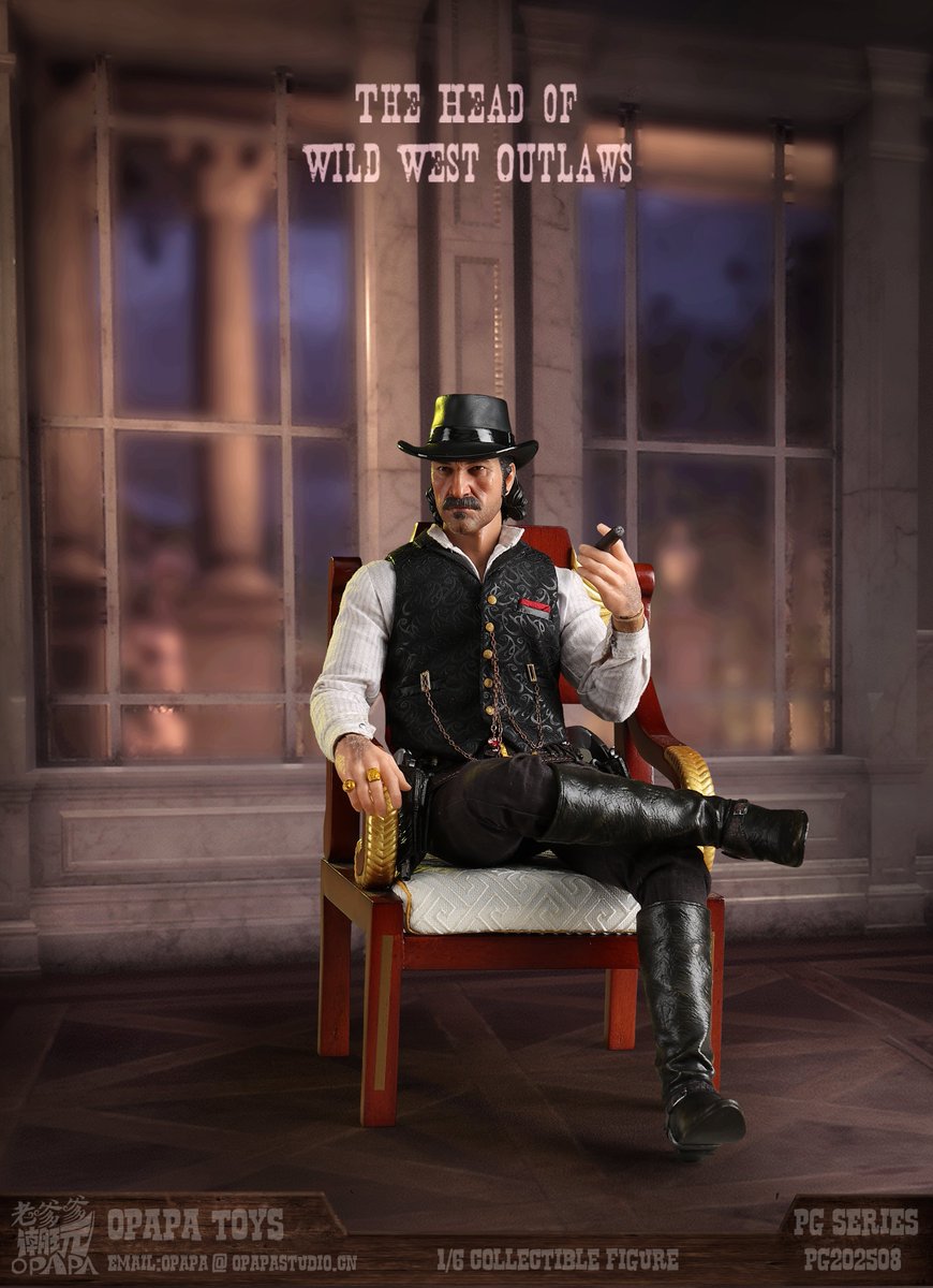 opapastudio's tweet photo. https://t.co/pW2SokECXw

https://t.co/FN3BC7abry
---------------------------------
Brand:OPAPA TOYS
Product Name: The Head of Wild West Outlaws
Product Number:PG202508
Scale:1/6
Date of Cut off：30th Sep 2025
Available before: 30th Dec 2025 https://t.co/PmHYGLjerN