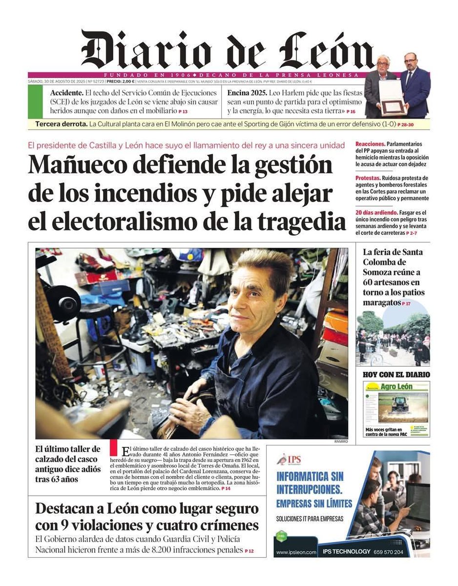 Tres portadas y prácticamente el mismo titular. Los medios subvencionados por la Junta de Castilla y León entran en campaña electoral.