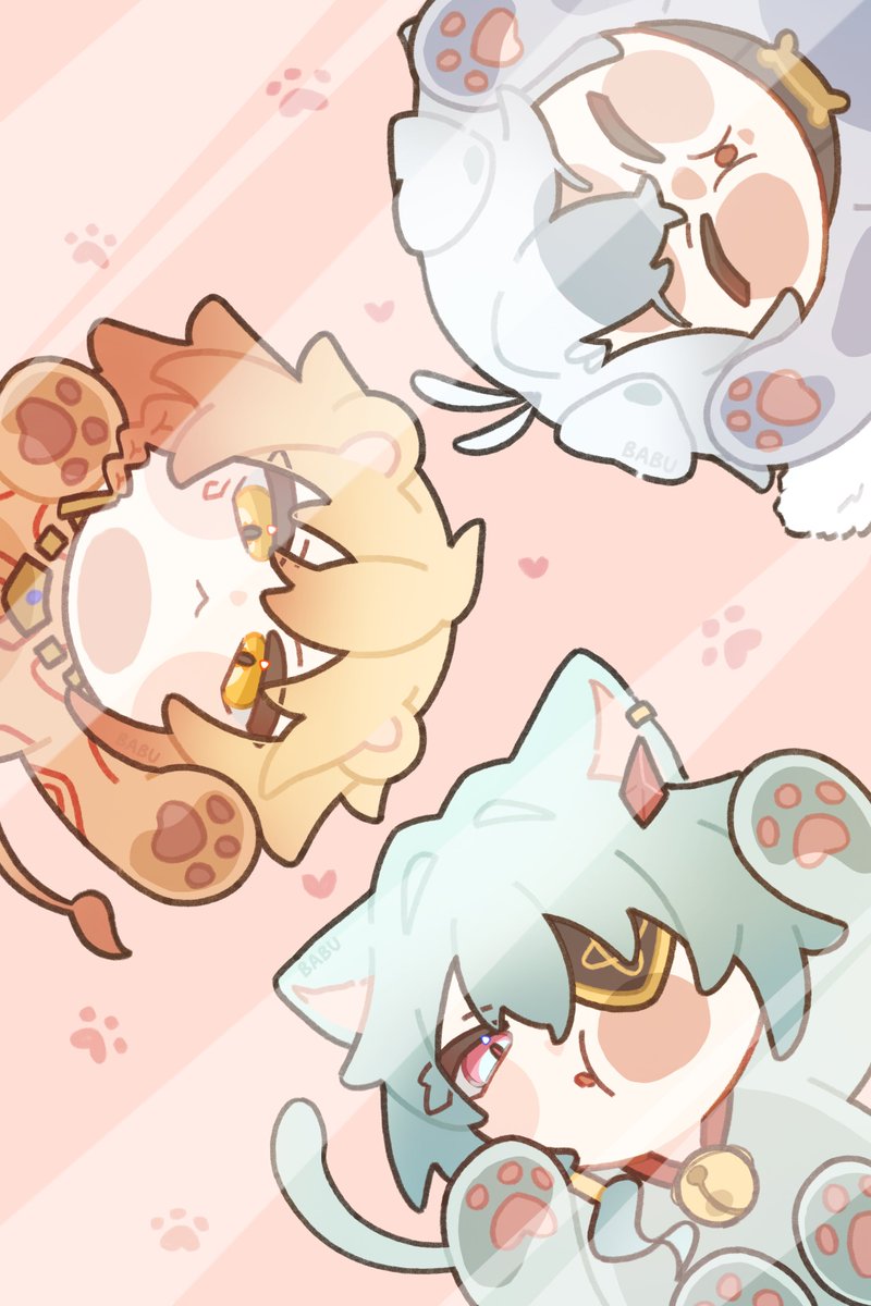 🐶🦁🐱
#Phainon #Mydei #Anaxa #HonkaiStarRail