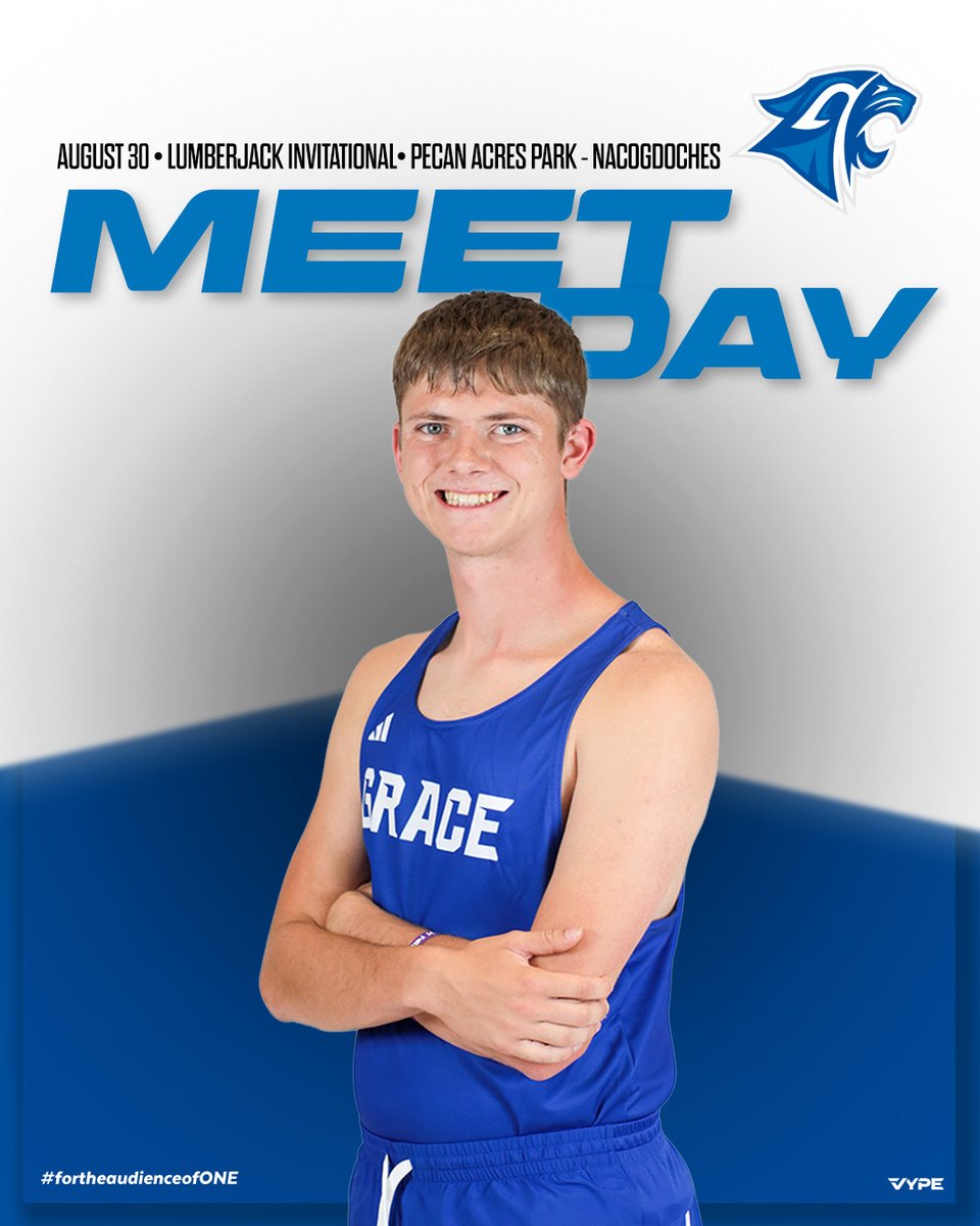 Meet Day...🏃 Lumberjack Invitational
#fortheaudienceofONE