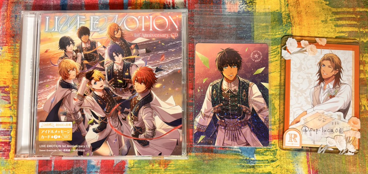 【交換】うたプリ ライエモ  うたの☆プリンスさまっ♪LIVE EMOTION 1st Anniversary CD 封入特典 メッセージカード メセカ ST☆RISH スタリ 

譲
セシル

求
異同種レンまたはCD付き1000円(+送料)

札幌手渡しor郵送

検索からもお気軽にお声かけください！