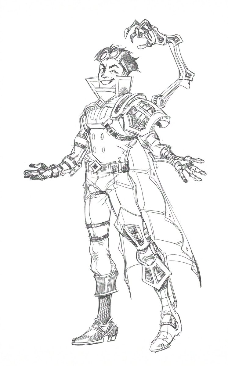 Easing off a bit on the villain vibe #viktorthemachineherald ⚡️