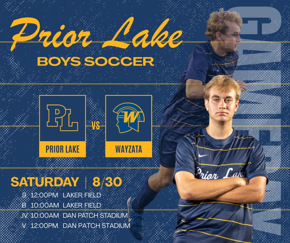 LAKERS at home against Wayzata today!  #LakerPride 
📷 Caty Mawing Photography