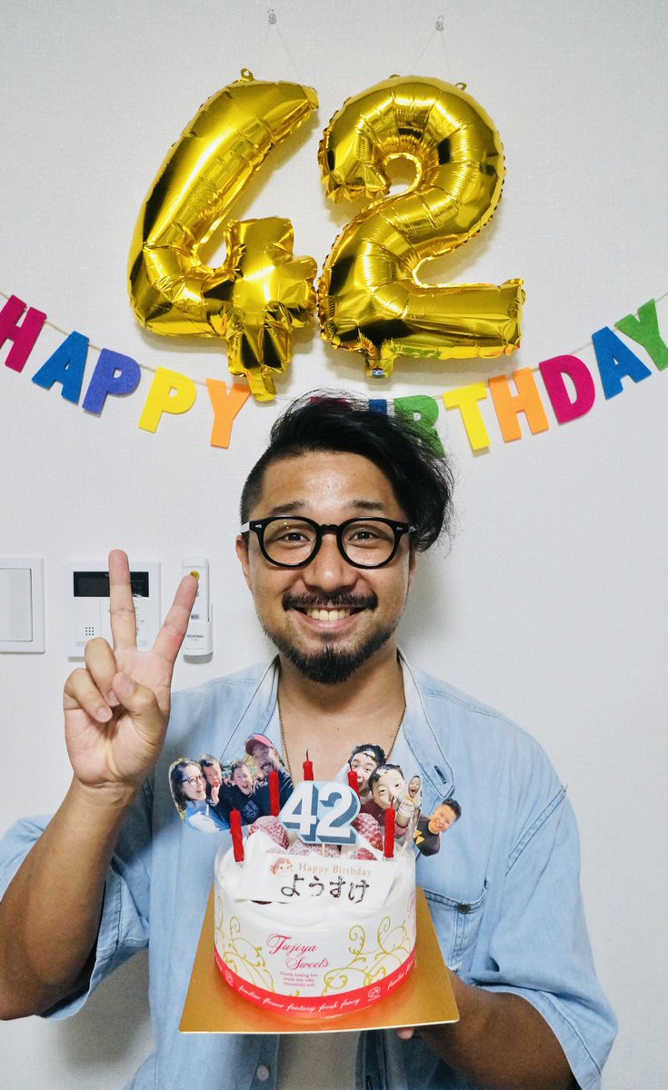 42歳になりました✨
感謝！！