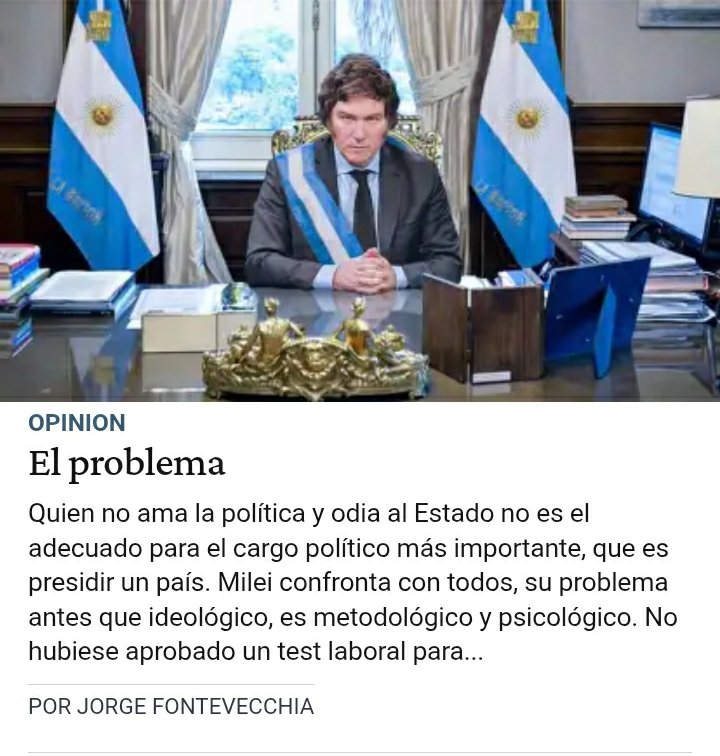 La política es esencial.