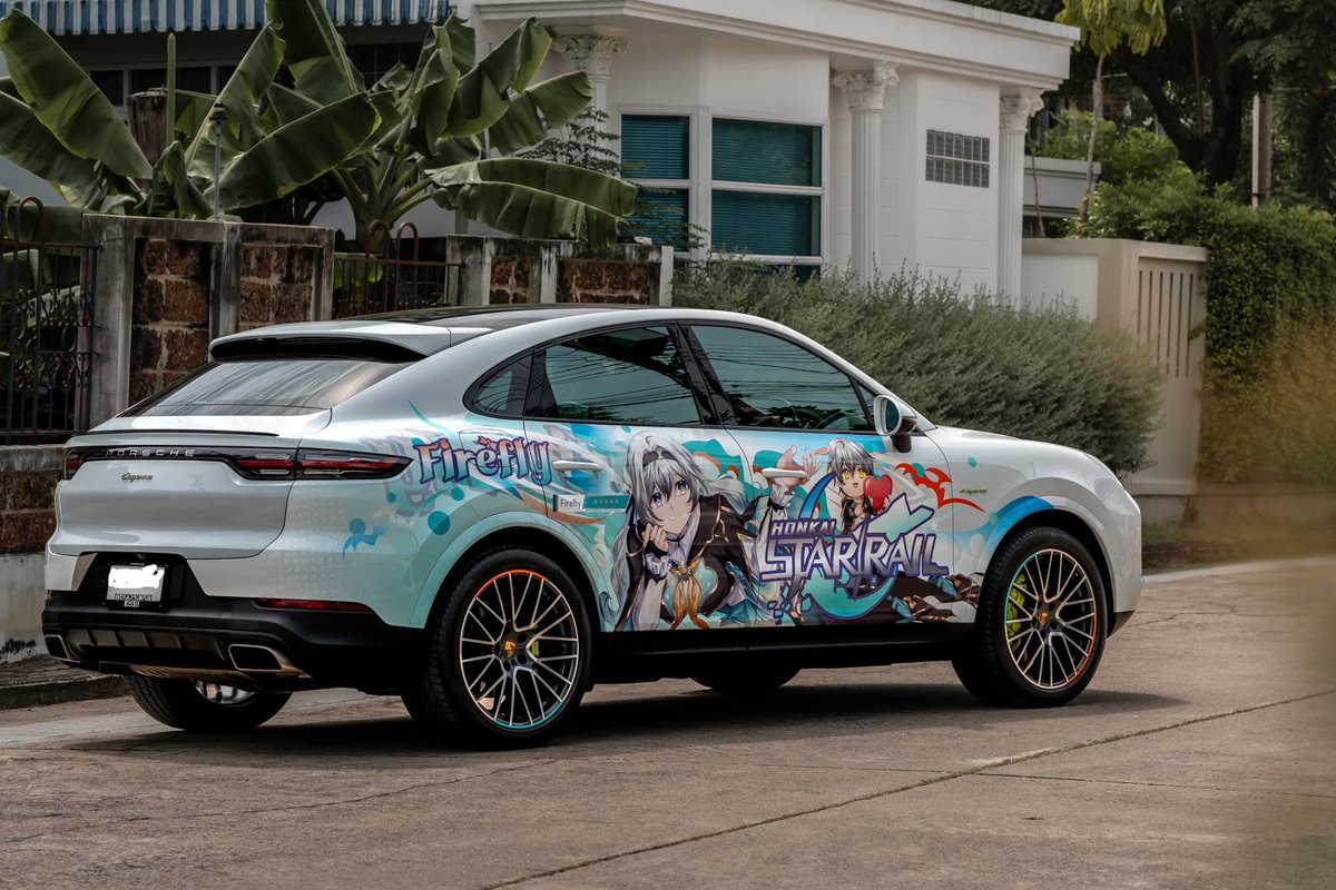 LightningAddict's tweet image. How much I love Firefly aka. Caefly
Here it is 😘

Design BY 13Design
illustration BY Ch’sTsurin (Ft.Zair)
Install BY Dang sticker
Photo  BY Thosaporn Mongkolrat

#FireflyHSR #HonkaiStarRail #itasha #caefly