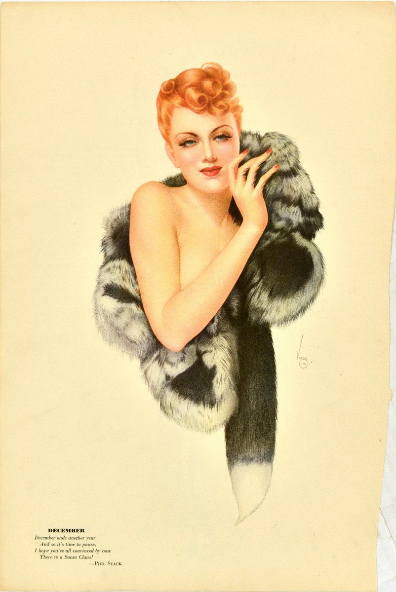 #LotOfTheDay 20 September Sale — view our auction catalogue and bid online now at antikbarauctions.com/catalogue/lot/… 

Lot 47: x3 Vargas Girls Pin-up Calendar Sep-Dec (1940s)

#AntikBar #Vintage #Art #VargasGirls #PinUp #Calendar #AlbertoVargas More info and links at antikbar.co.uk/pages/antikbar…