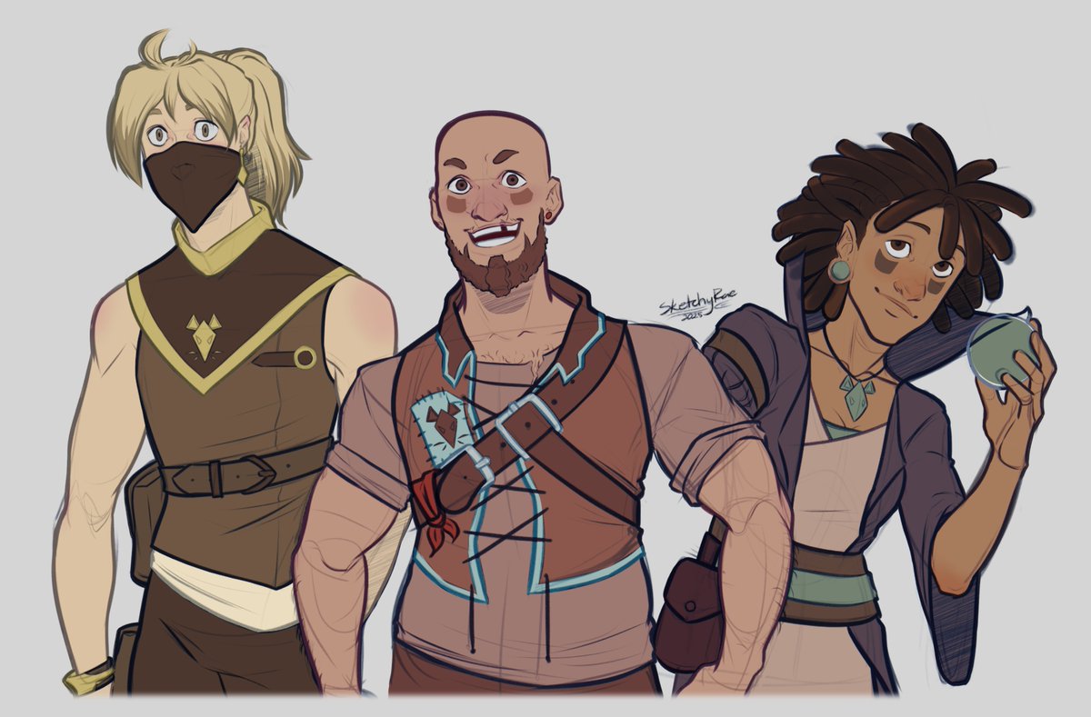 ⬥ Mylo, Briggs, Sierra ⬥

#KofiCommissions #Art #DigitalArt