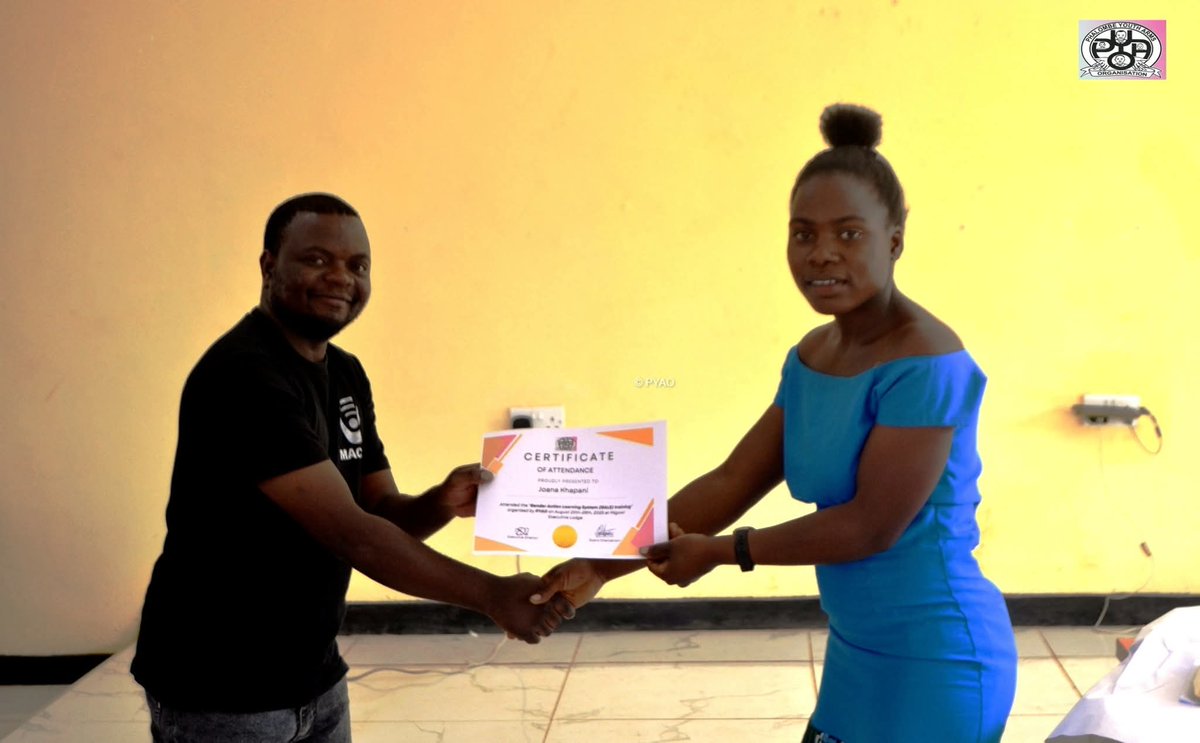 PYAO_Phalombe's tweet image. District Gender Officer James Gubudu has urged 27 youth trained in GALS &amp;amp; PYD to turn their vision journeys into reality and seek support when needed. He pledged to work with PYAO in tracking their progress. Training supported by @HildenCharity. #YouthEmpowerment 
@NycomMalawi