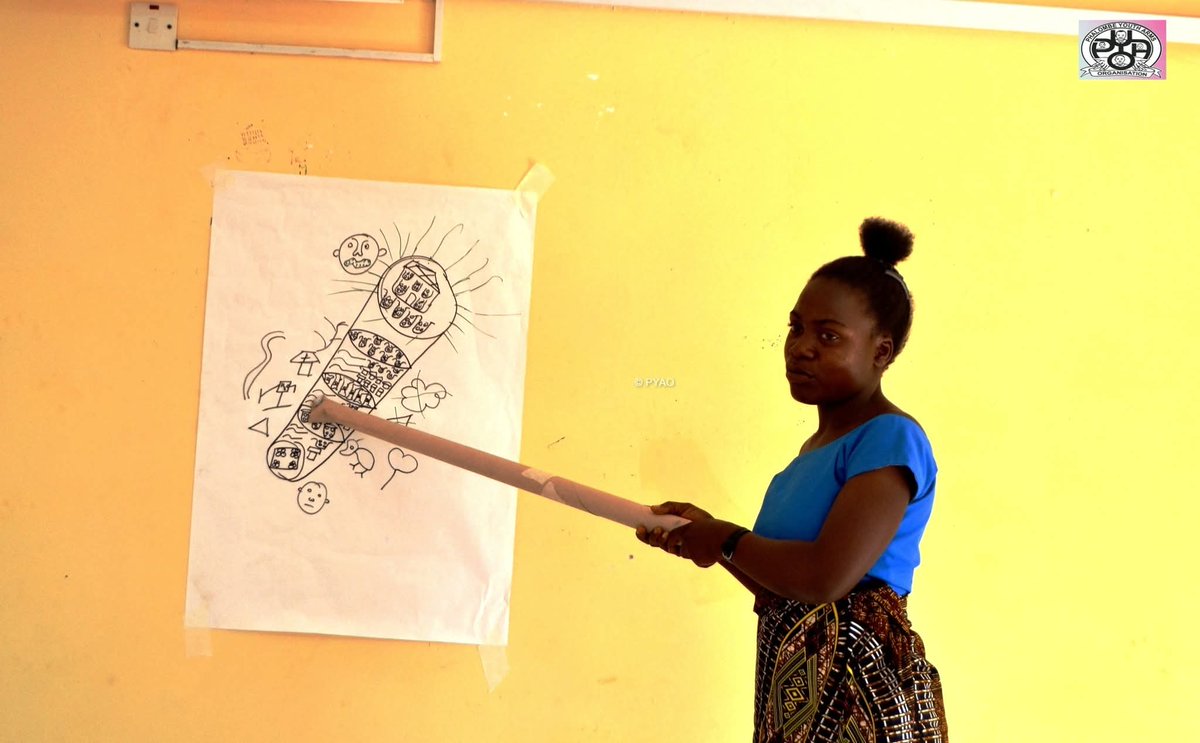 PYAO_Phalombe's tweet image. District Gender Officer James Gubudu has urged 27 youth trained in GALS &amp;amp; PYD to turn their vision journeys into reality and seek support when needed. He pledged to work with PYAO in tracking their progress. Training supported by @HildenCharity. #YouthEmpowerment 
@NycomMalawi