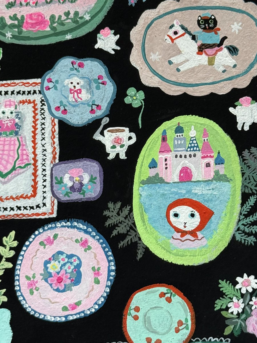 kurikawa様本日中の専用です。北岸由美　原画　もぐら 北岸由美 作品展「アニマルデパート」@CEDOKzakkastore 2021年6