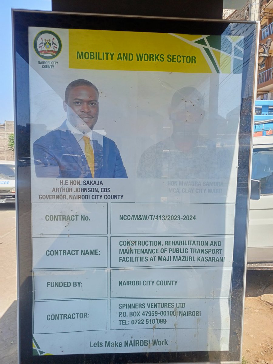 The second photo of Clay City MCA is blurred with a reason.. 
Sakaja anacheza kama yeye...