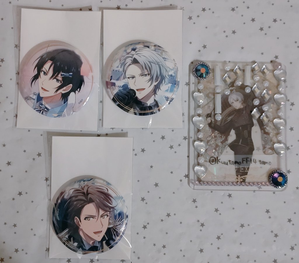 【交換】アイナナ　IDOLiSH7　キャラバッジコレクション

譲→一織　楽　龍之介

求→壮五　環　三月

郵送交換。各１求め。
まとめて交換してくださる方優先。